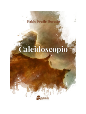 portada de libro Caleidoscopio, una macha de colores difuminada