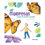 Un niño con mariposas