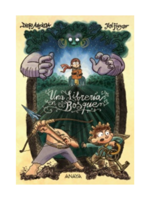 Una librería en el bosque