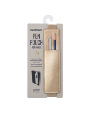 Portalápiz Bookaroo Pen Pouch Dorado