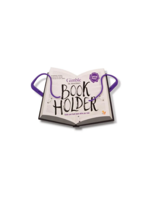 Sujetalibros "Gimble Positively" púrpura