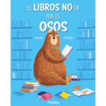Oso con un libro en las manos